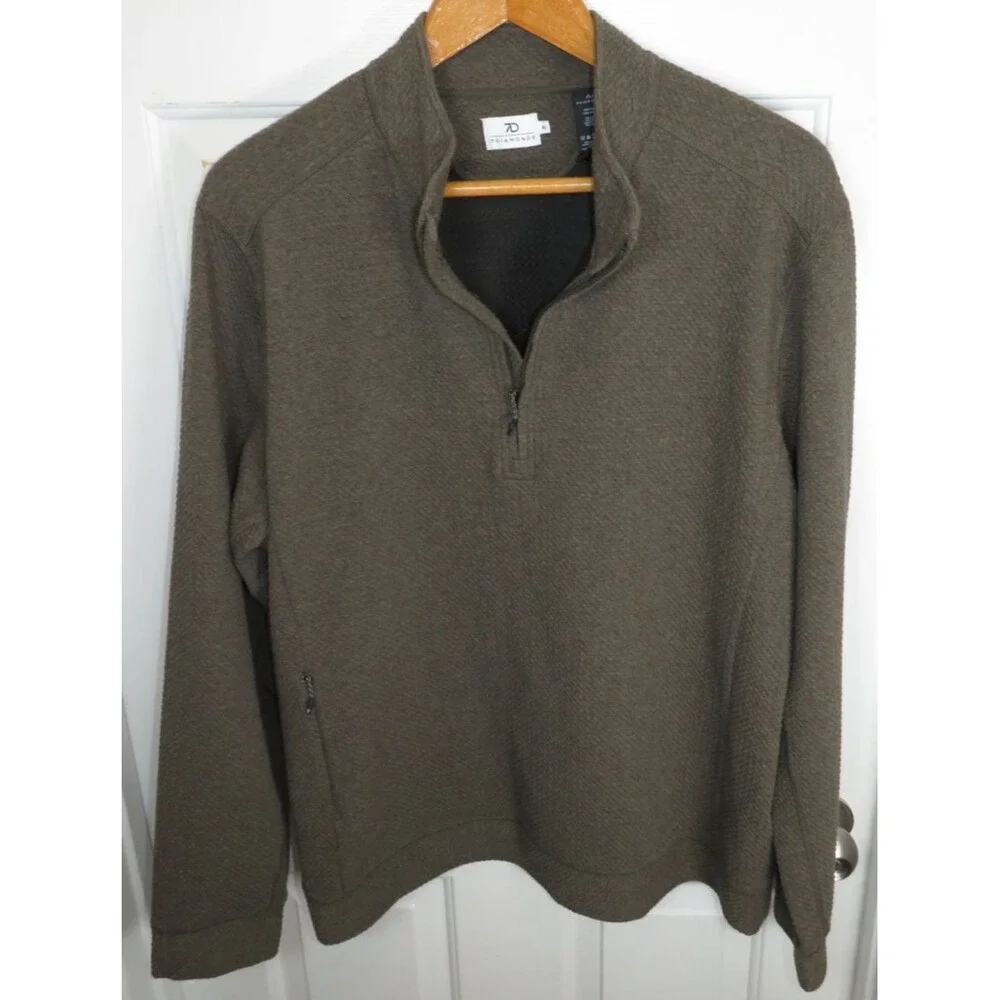7 Diamonds Restoration Performance 1/4 Zip Pullover RSPV-1016 Men Size XL